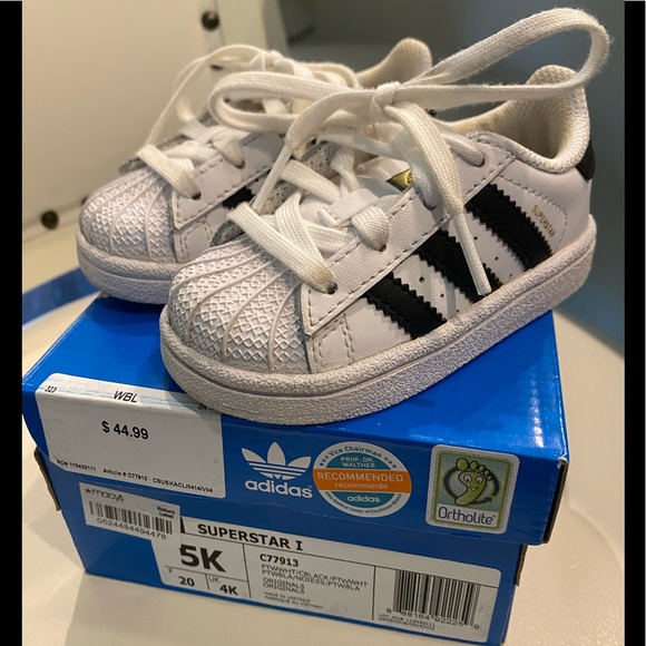 adidas superstar kids size 5